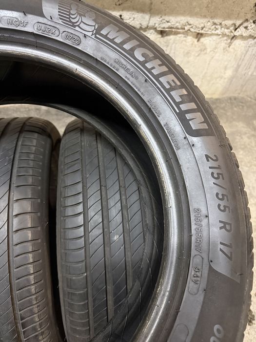 215/55/17 Michelin 4бр дот22