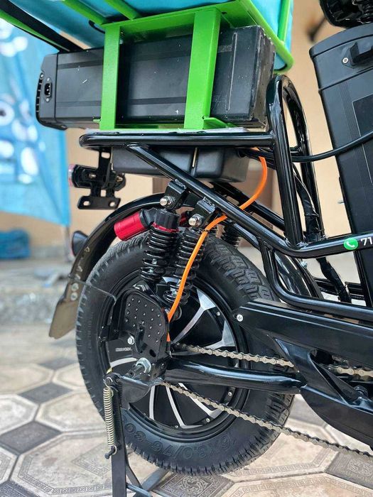 Arendaga elektrovelosiped kuryerlar uchun ijarga Monster elektro velik