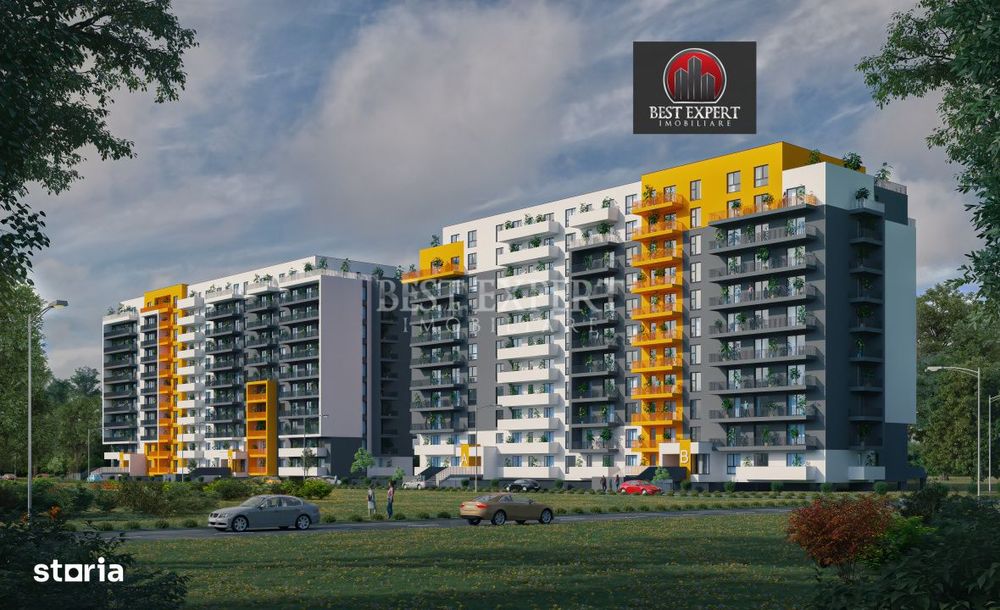 2 Camere Ideal Investitie -Incalzire in pardoseala/Credit Ipotecar 20%