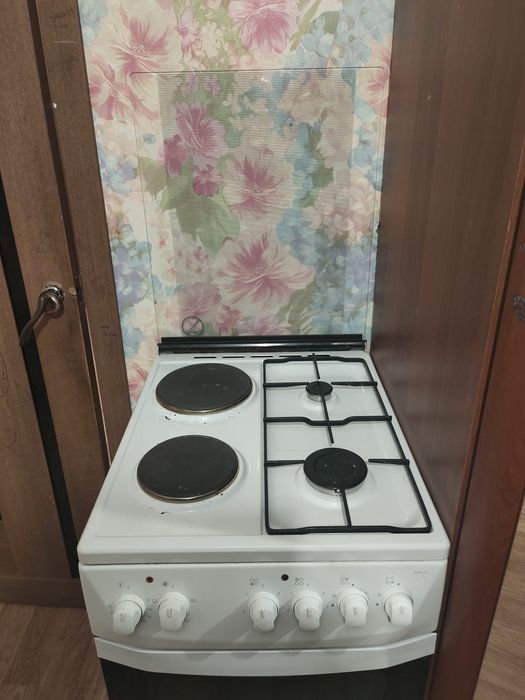 газ плита комбинированная