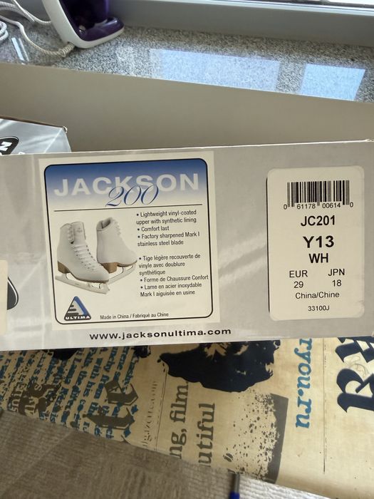 Коньки Jackson 200 размер 29 /18