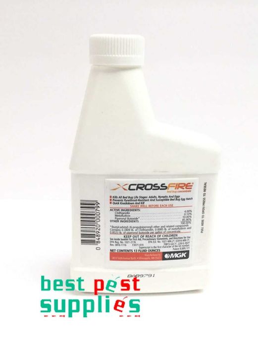 Профессиональное  средство от клопов мощный CROSS FIRE (USA)