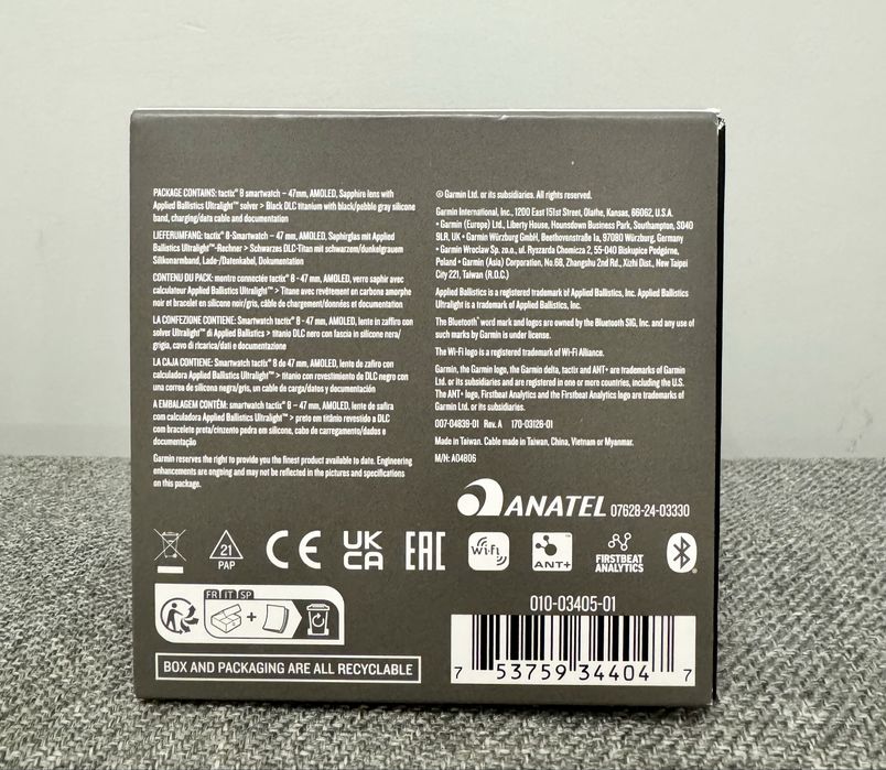 New Garmin Taxtix 8 – 47 mm, AMOLED