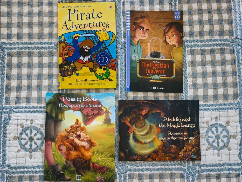 Детски книги на английски нови
