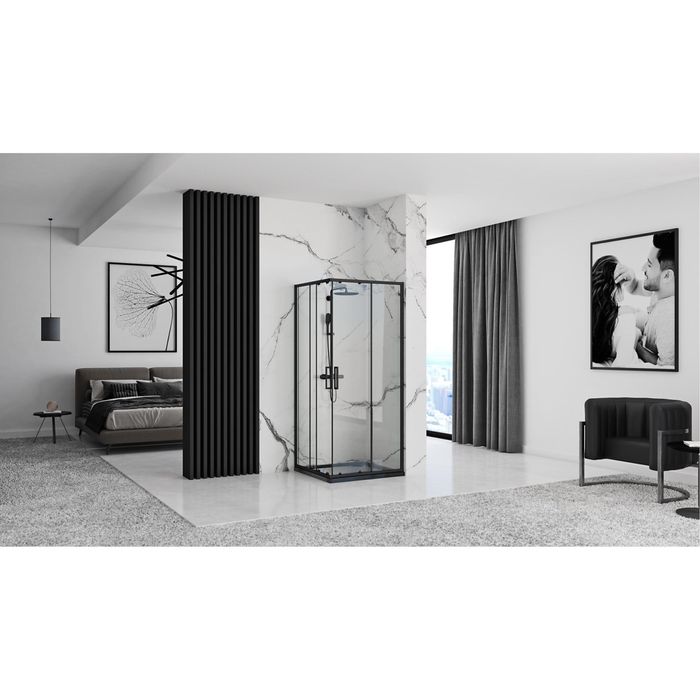 Душ кабина  Black 90x90