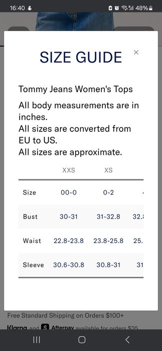 топ tommy hilfiger