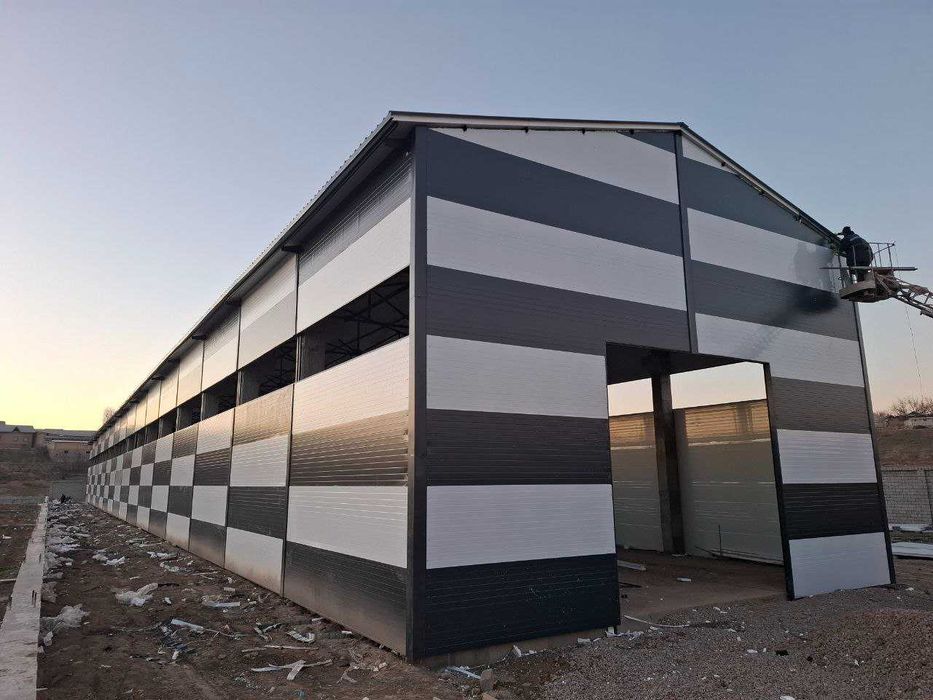 Sendvich panel ishlab chiqarish/o'rnatish (Сэндвич панель)