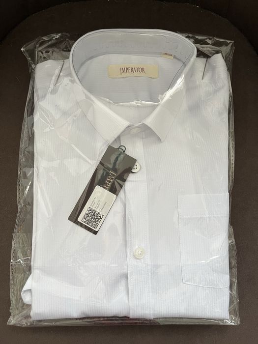 Белая рубашка на 12-13 лет Новая!