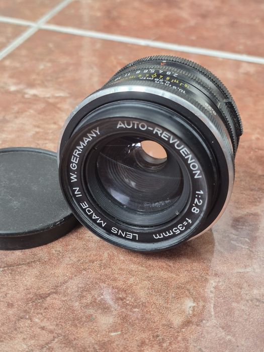 Obiectiv lentila foto Revuenon 35mm  m42