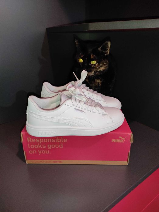 Бели кецове Puma