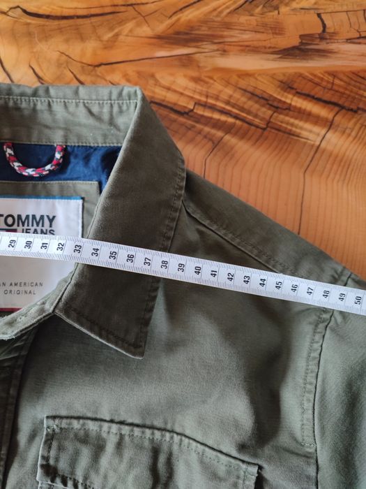 Военно Tommy Jeans TJM CARGO JACKET мъжко яке military Style зелено Хл