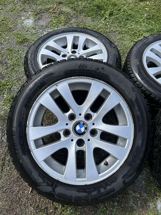 Vând set jante originale BMW R16 cu anvelope de iarnă