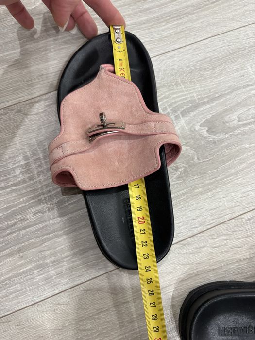 Papuci H€rm€s piele