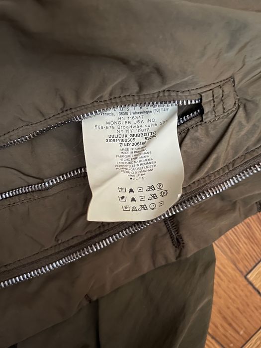 Moncler hooded rain jacket dama