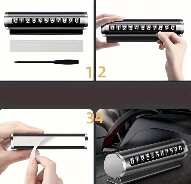 Suport auto  număr de telefon