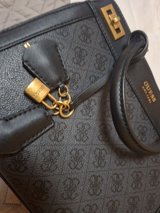 Guess katey luxury satchel