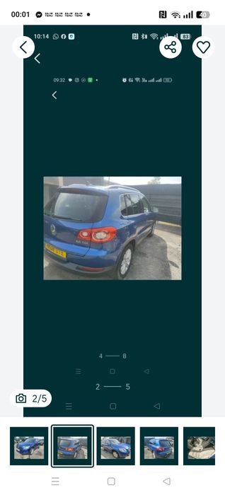 Piese cutie dsg haion ușa Dr aripa punte grup cardan vw Tiguan 2.0tdi