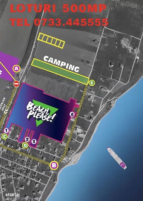 Loturi 500mp Beach Please-Nibiru Costinesti