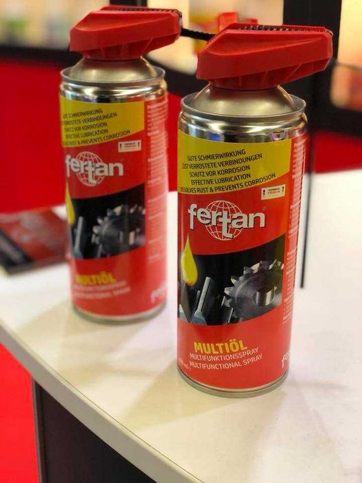 Spray ulei multifunctional Fertan Multioil lubrifiere curățare utilaje