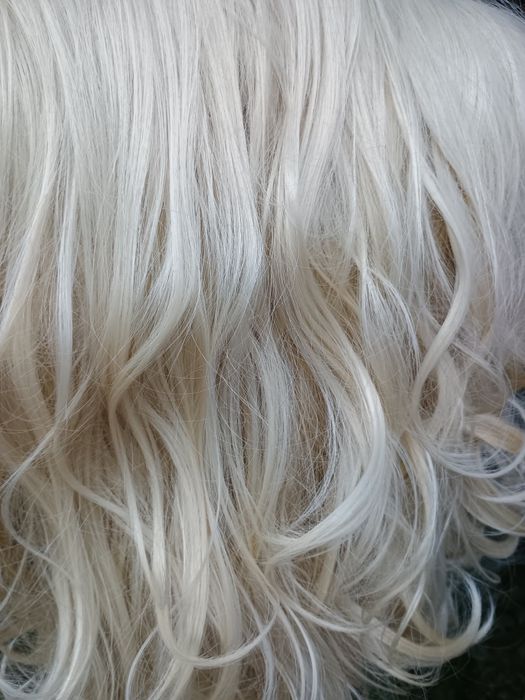 Extensie coada blond