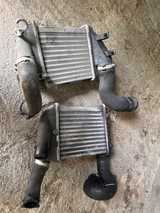 Интеркулер ауди а4 б6 б7 2.5тди / audi a4 b6 b7 2.5tdi