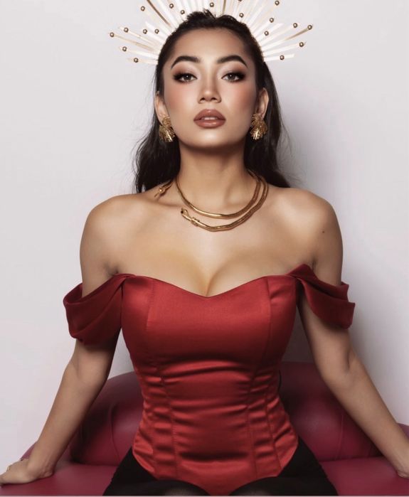 Синий корсет от embark.store