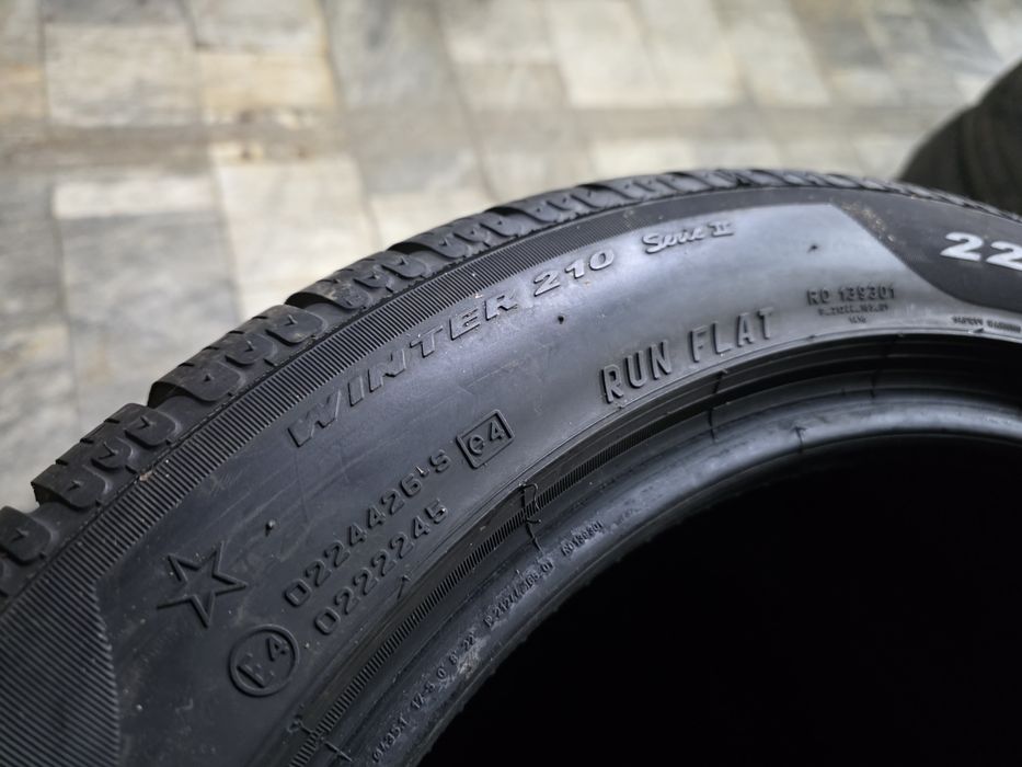 2бр Като нови зимни гуми 225 50 17 - Pirelli- DOT 2023