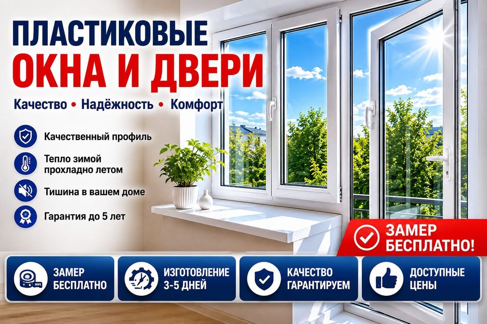 Пластиковые окна и двери