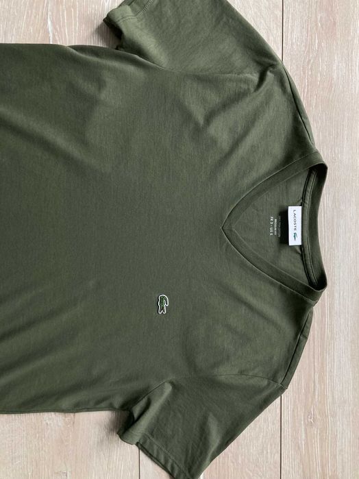 Lacoste Pima Cotton Regular Fit мъжка тениска размер S