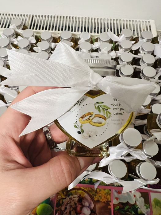 Marturii de nunta sau botez cu miere/lumanari