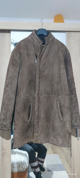 Cojoc bărbătesc lână/piele întoarsă