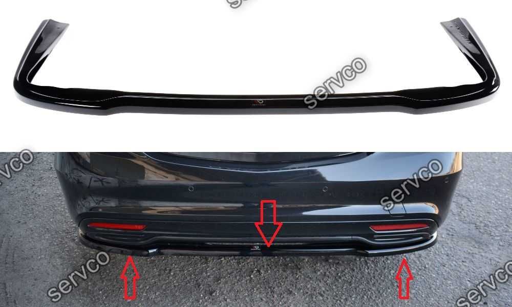 Pachet Exterior Prelungiri Body kit tuning Mercedes S Class W222 2013-2017 v1 - Maxton Design