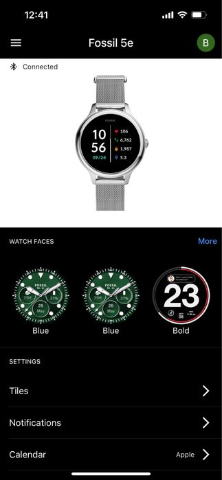 Ceas smart Fossil 5e