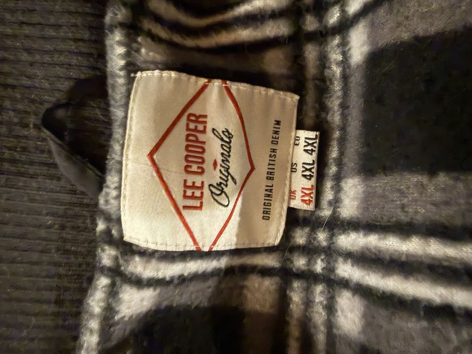 Мъжко зимно яке с качулка Lee Cooper 4XL