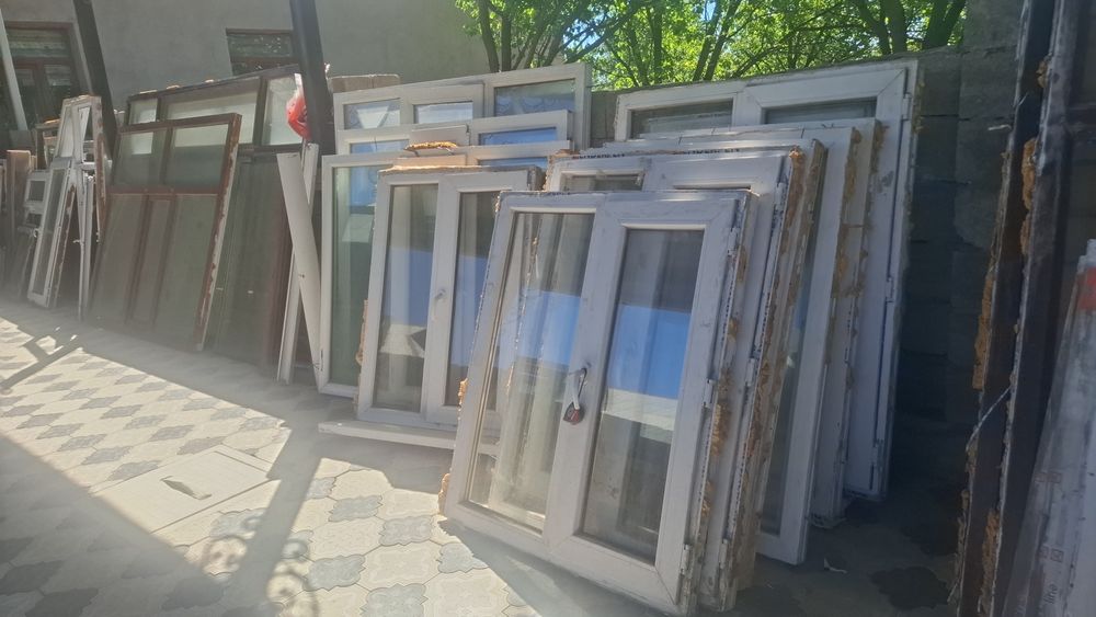 Бу терезелер сатылады паластик