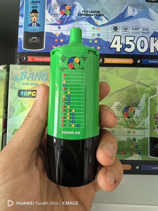 Oferta Vape 450.000 Puffs 15 Arome +Nivel Gheata Display