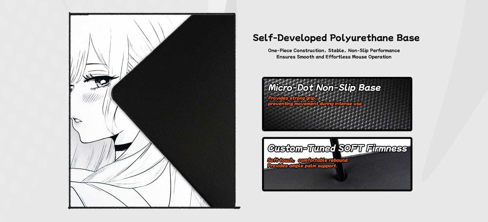 Коврик для мыши ATK Anime Mouse Pad - REVERIE