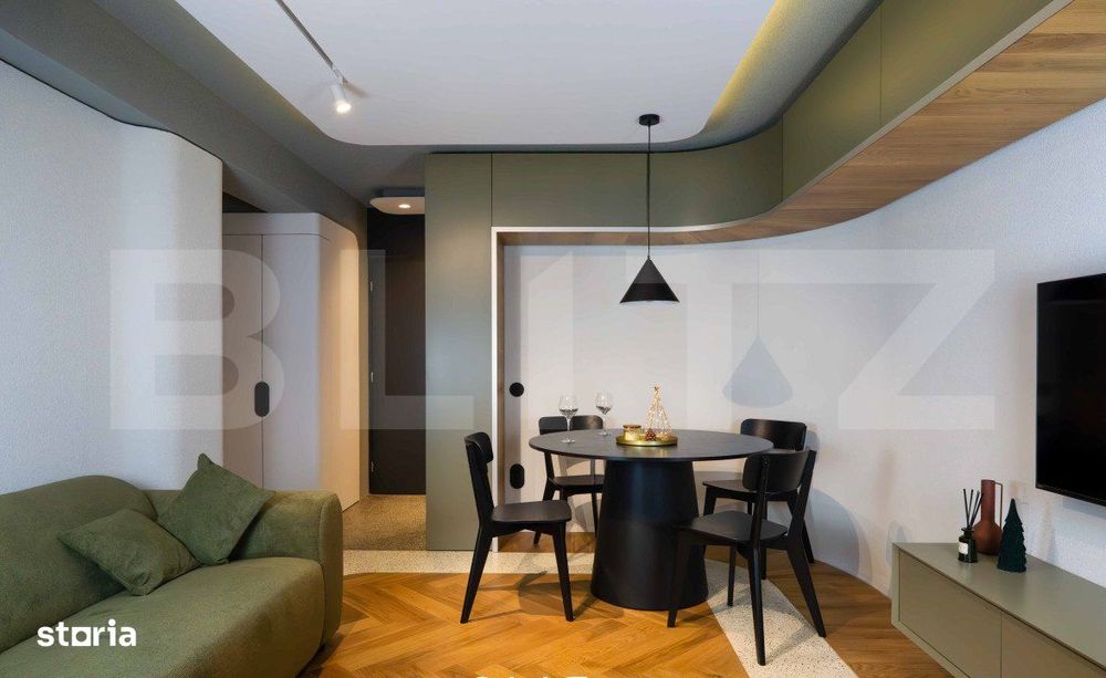 Apartament de vanzare, cu 2 camere,  44,2 mp utili, zona ultracentrala