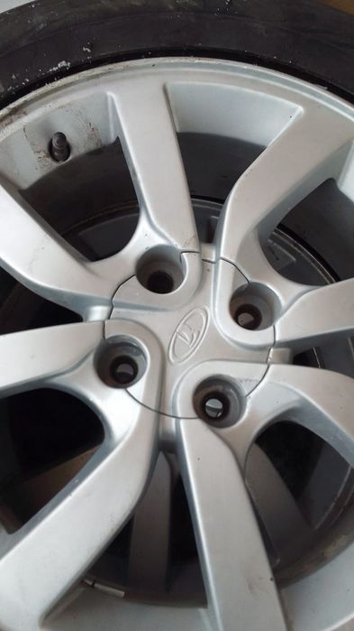 Диски на ладу. С резиной.