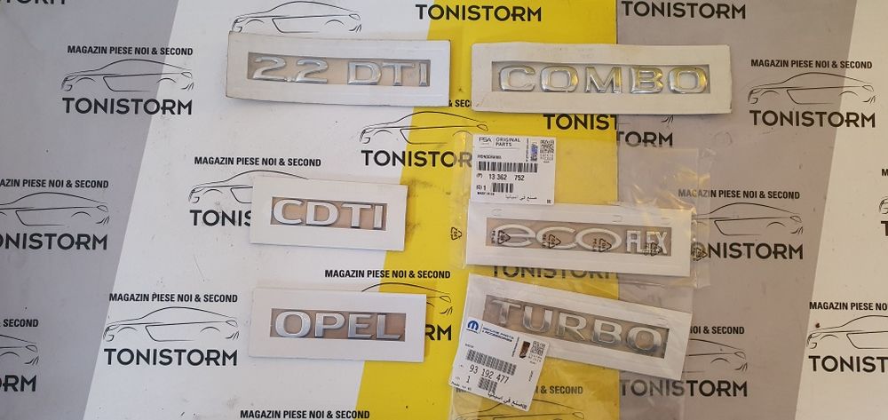 Inscripție monograma emblema hayon Opel Astra j,Insignia, Zafira,Combo