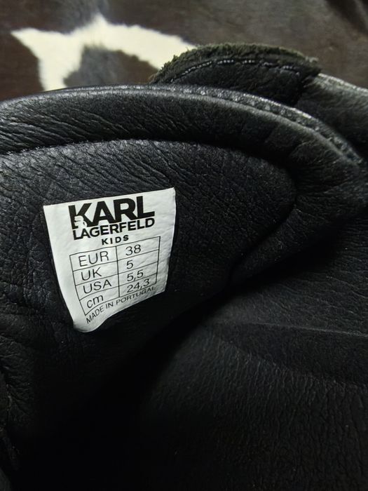 Adidasi Karl Lagerfeld kids, originali - mar 38, piele naturala