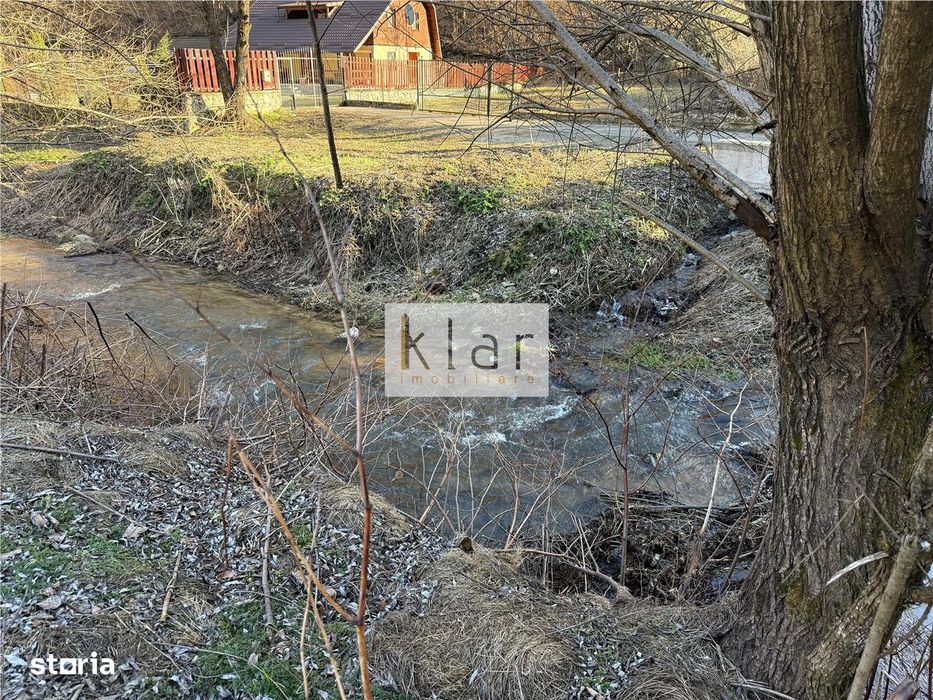 Comision 0%Teren intravilan zona Lunca cu o latura spre raul Somes