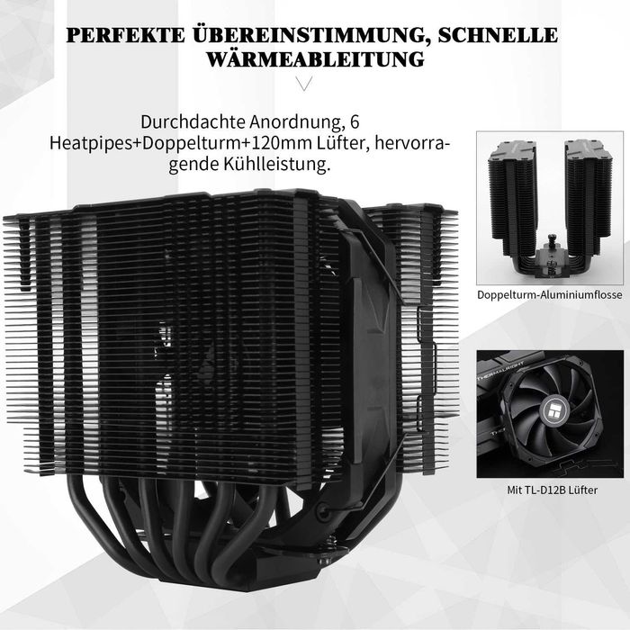 Thermalright Peerless Assassin 120 MINI Black CPU охладител