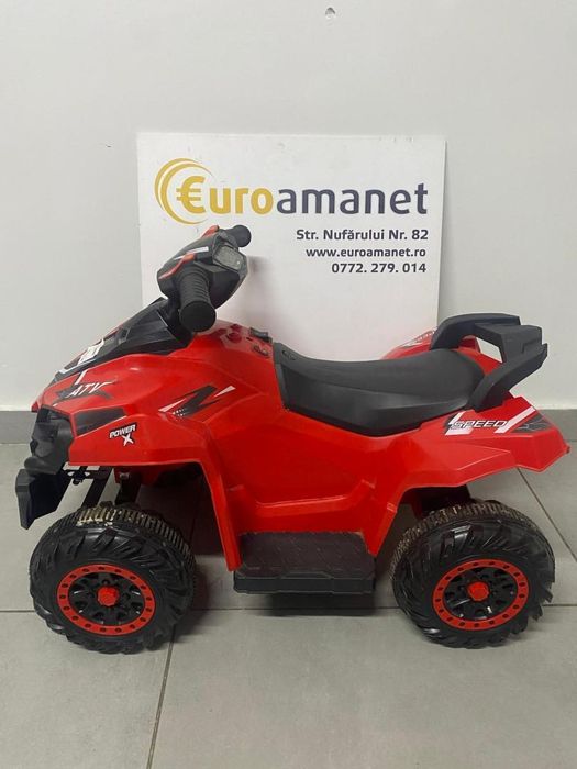 Atv electric pentru copii Power X Speed Red, 2 motoare, -N2-