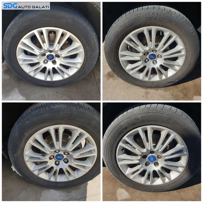 Set 4 Jante Aliaj 235 55 17 R17 cu Anvelope Vara Dot 2023 Ford Focus 3 2010 - 2018 [Q6818]