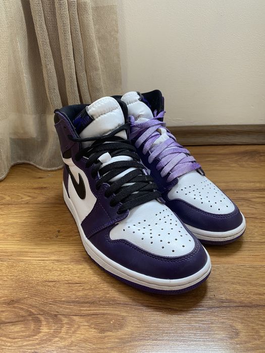 Jordan 1 court purple 41