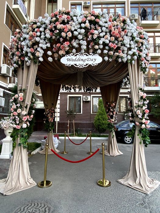 Оформления свадеб и торжеств оформление Afarmileniya xizmati