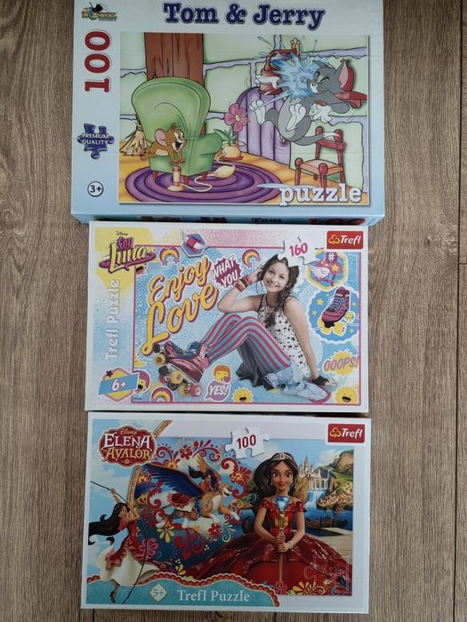 Lot puzzle 100 piese