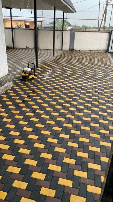 Брусчатки 5см .Выбропрессованный 6см