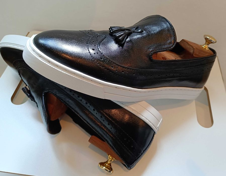 Pantofi sport casual 42 42.5 43 lucrati manual Lavoratione Artigianale